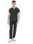 Ultralycra Basic - Doktor Hemşire Forma Takımı Unisex Koyu Yeşil 3