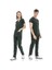 Ultralycra Basic - Doktor Hemşire Forma Takımı Unisex Koyu Yeşil 1