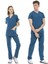 Ultralycra Basic - Doktor Hemşire Forma Takımı Unisex Petrol Mavi 1