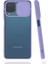 - Samsung Galaxy A12 - Kılıf Slayt Sürgülü Arkası Buzlu Lensi Kapak - Lila - T18094 1