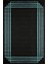 Halı Elit G6732 Antrasit - Yeşil 120 x 170 cm. Modern Dokuma Halı 2