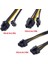 8 pin PCIE erkek to 6+2 PCI-E GPU Y dişi çoklayıcı power kablo 4