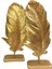 Dekoratif Tüy Yaprak Gold Biblo 3