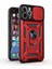 Kızaklı Tank Kılıf Apple iPhone 11 Pro Max Kırmızı 1