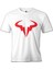 Lordd T-Shirt Tenis - Nadal Logo Beyaz Erkek T-Shirt 1