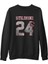 Lordd T-Shirt Teen Wolf - Stilinski 24 Siyah Erkek Kalın Sweatshirt 1