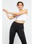 Siyah Kadın Yüksek Bel Streç Slim Fit Dar Paça Tayt-94545_1 5