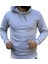 Kapüşonlu Kanguru Cep Içi Komple Polar Pamuk Outdoor Erkek Sweatshirt 1