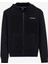 W New Basics Full Zip Hoodie Siyah Kadın Sweatshirt S212186-001 1