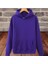 Kapüşonlu 3 Iplik Kalın Kanguru Cep Içi Komple Polar Kadın Sweatshirt 1