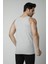 500 6'lı Ribana %100 Pamuk Askılı Erkek Atlet - Gri 2