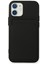 iPhone 12 Kılıf Kartvizitli Silikon Kelvin - Siyah 1
