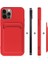 iPhone 11 Pro Kılıf Kartvizitli Silikon Kelvin - Bordo 4