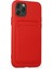 iPhone 11 Pro Kılıf Kartvizitli Silikon Kelvin - Kırmızı 2