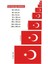 Türk Bayrağı 80X120 cm Ebatında Kumaş Türk Bayrağı Al Bayrak 80X120 Bez Bayrak 1