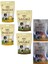 Kurutulmuş Karışık Drumstick-Sausage-Wrapped Köpek Ödülü 80 gr (6 Adet) 1