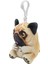 Mini Peluş Fransız Bulldog Lucy Anahtarlık 2