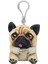 Mini Peluş Pug Katie Anahtarlık 1