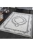 Çökme Efektli Modern Desenli Spor Salon Oturma Odası Halısı 4 M2 6 M2 5855AGRI 2