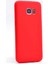 - Samsung Galaxy S7 Edge - Kılıf Mat Soft Premier Silikon Kapak - Kırmızı - T1712 1