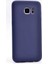 - Samsung Galaxy Note 5 - Kılıf Mat Soft Premier Silikon Kapak - Lacivert 1
