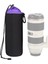 Slr Kamera Lens Liner Bag Su Geçirmez Koruyucu Kılıf - Mor 2