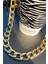 Kadın Zebra Zincirli Coffee Cup Sleeve Deri Bardak Tutacağı 2