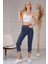 Mom Jean Kadın Pantolon 4223-938 Lacivert 1