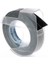 Kabartma Şerit 9 mm x 3 mt Siyah S0898130 1