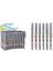 Lıqeo Athens Roller Kalem 0.7 mm 144’LÜ Stand R-5004R07-144 1