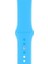 Apple Watch Sport 42MM Uyumlu Kordon Mat Jel Silikon Saat Kordonu 42/bb--Ufuk Mavisi 1