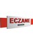 Eczane Tabelası 300X100 cm Kırmızı Kutu Harf Kompozit Işıklı LED 1