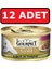 Gourmet Gold Ciğerli ve Tavşanlı Parça Etli Kedi Konservesi 12 Adet 85 gr Yaş Mama 1