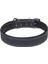 Classic Softlu Gerçek Deri El Yapımı Köpek Boyun Tasması Antrasit Model 1 X-Small(2*29-37 Cm) 2