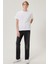 Erkek Texas Koyu Gri Straight Fit Normal Bel Düz Paça Esnek Jean Pantolon 3