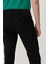 Erkek Daren Siyah Straight Fit Normal Bel Düz Paça Esnek Jean Pantolon 4