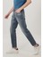 Erkek Austin Açık Gri Straight Fit Normal Bel Düz Paça Esnek Jean Pantolon 4