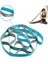 12 Kafes Yoga Kemeri Stretch Böler Direnç Band Boyutu: 250 x Olanağı Sağlayan 3,8 Cm'lik (Gök Mavisi) (Yurt Dışından) 3