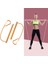 Ev Pilates Fitness Spor Elastik Ropel Yoga Ekipmanları (Turuncu) (Yurt Dışından) 3