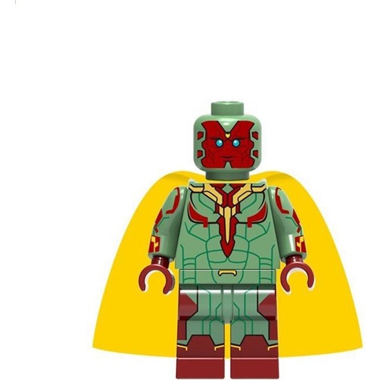 Xinh LEGO Uyumlu Super Heroes Mini Figür Vision