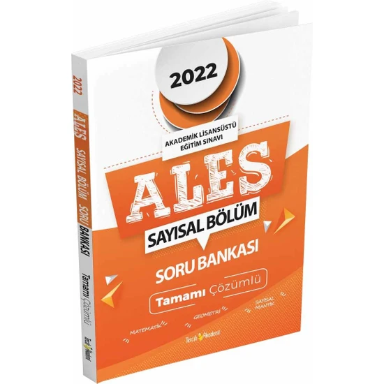 Tercih Akademi 2022 ALES Sayısal Tamamı Çözümlü Soru Bankası