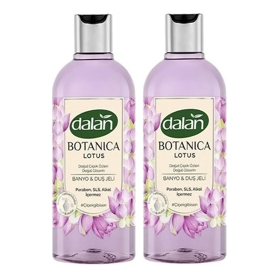 Dalan Duş Jeli Botanıca 500ml Lotus X 2 Adet