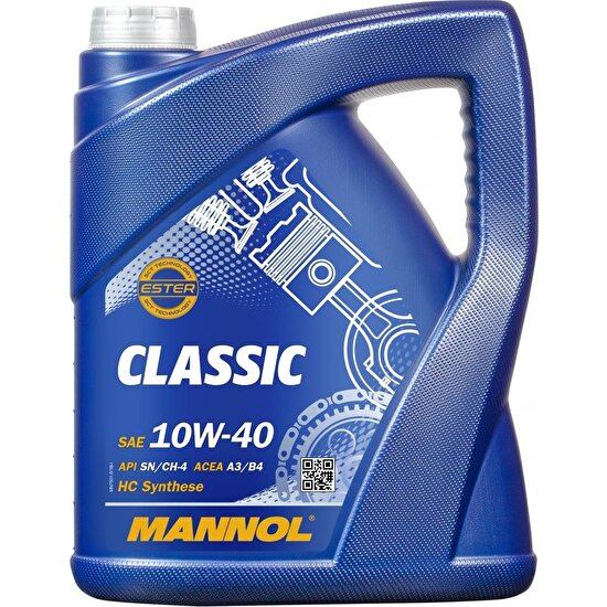 Mannol 10W-40 Classic 5 Lt ( Üretim Yılı: 2021 )