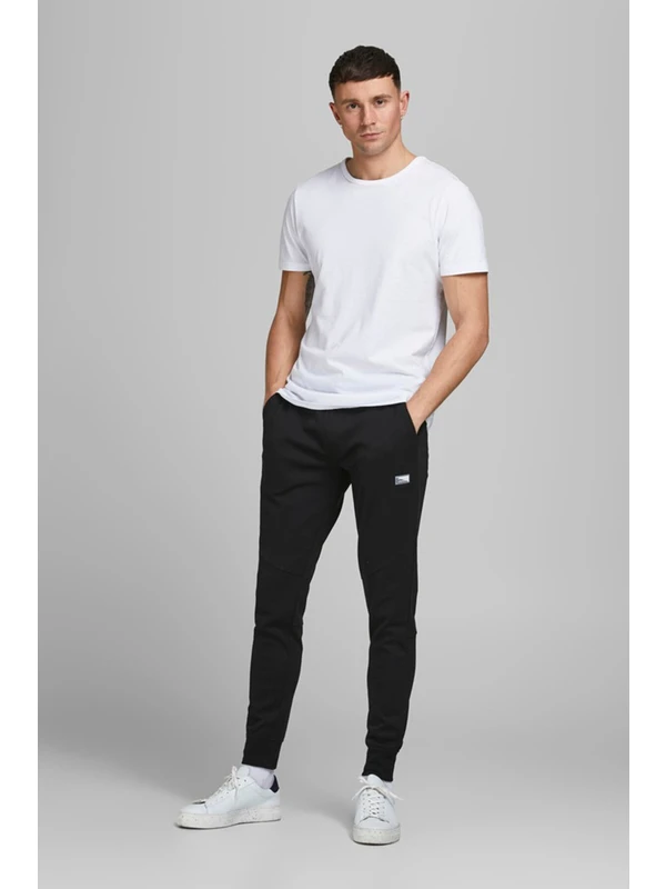 Jack & Jones Jpstwıll Jjaır Sweat Pants Noos Bex Siyah Erkek Eşofman 12184970-Black