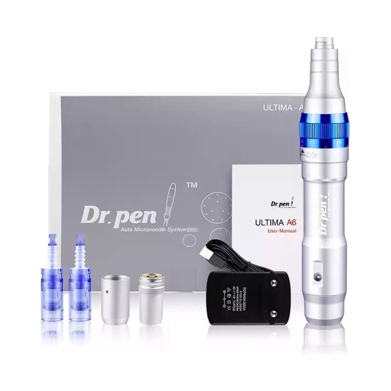 Dr. Pen A6 Auto Microneedle System Şarjlı Dermapen Mikro Iğneleme Cihazı Bataryalı Derma Pen Dermaroller Cihazı
