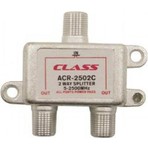 Class 1/2 Splitter ACR 2502 5-2500Mhz Uzunluk 2'li Kablo TV ve Uydu Anten Dağıtımı İçin