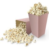 Ekin Süs Rosegold Popcorn / Mısır Kutusu