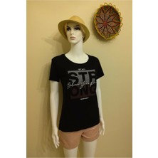 Stanpolis Sport Wear Siyah T-Shirt - Stay Strong
