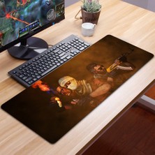 Fitgame 70X30 cm Xl Csgo 3mm Kauçuk Kaymaz Taban Oyuncu Gaming Mouse Pad