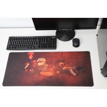 Fitgame 70X30 cm Xl Csgo 3mm Kauçuk Kaymaz Taban Oyuncu Gaming Mouse Pad